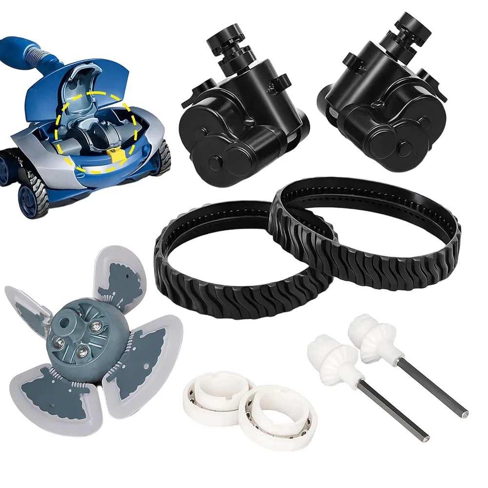 11 Piece Tune Up Kit for Zodiac MX6 MX8 Pool Cleaner with R0524900 Turbine R0524700 R0524800 R0526100 R0525100