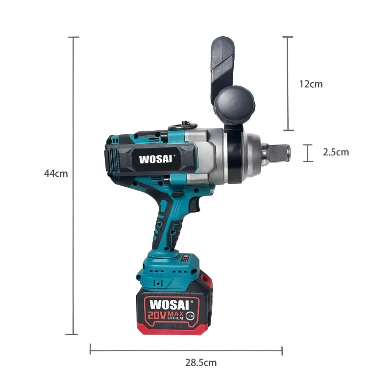 20v Cordless Brushless  Power Wrench 3000NM Rechargeable Cordless  Impact Wrench Drill