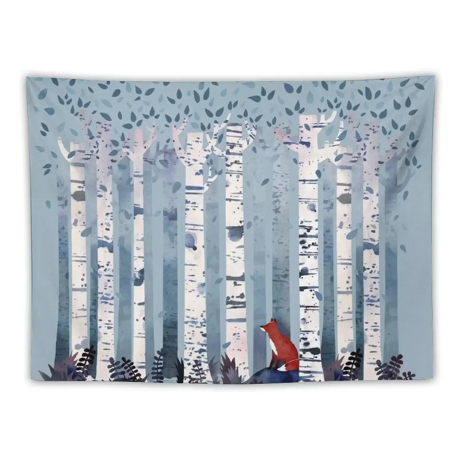 

The Birches (in Blue) Tapestry Bedrooms Decor Wall Decorations Decorations For Room Room Decoration Accessories Tapestry
