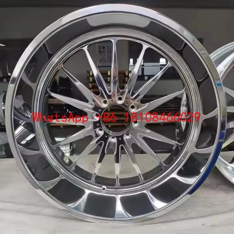 

Кованые колесные диски для легковых автомобилей 22-28 дюймов с глубокой полкой, полированные, хромированные, для Venom Power Ragnarok G/T