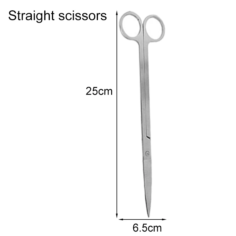 Aquarium Schaar Pincet Gereedschap Aquarium Planten Golf Schaar Water Gras Roestvrij Reinigingsgereedschap Houder Aquarium Accessoires