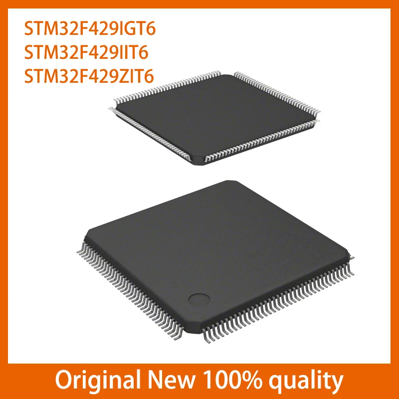 

100% New Original STM32F429IGT6 STM32F429IIT6 STM32F429ZIT6