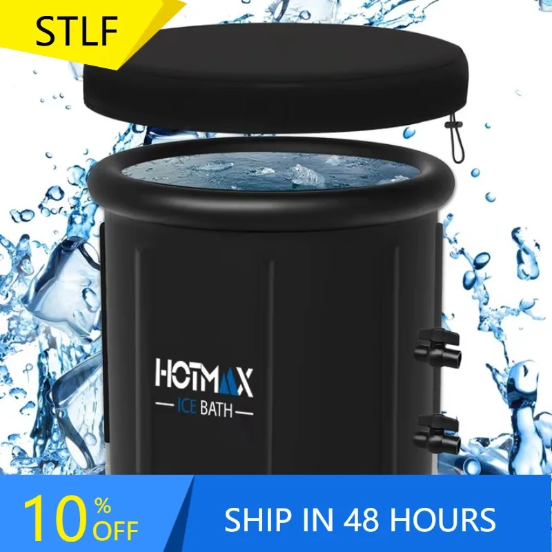 YTYIN 0.5hp Vanace Exercise Athlete يستخدم 2 أنابيب الصرف نظام التبريد حوض الاستحمام الجليدي لاستعادة اللياقة البدنية