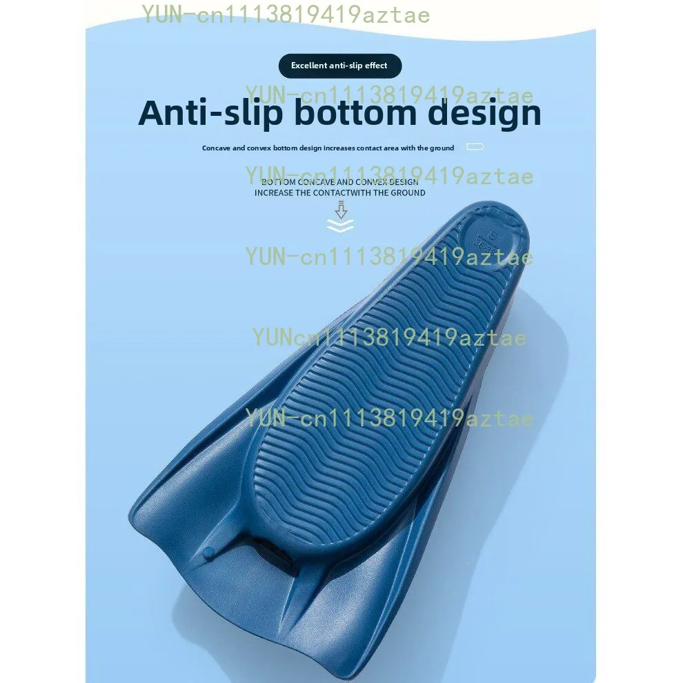 Adult Men's Swimming Webbed Feet Training Duck Palm Shoes Professional Short Fin Snorkeling And Free Style Swimwear Gear