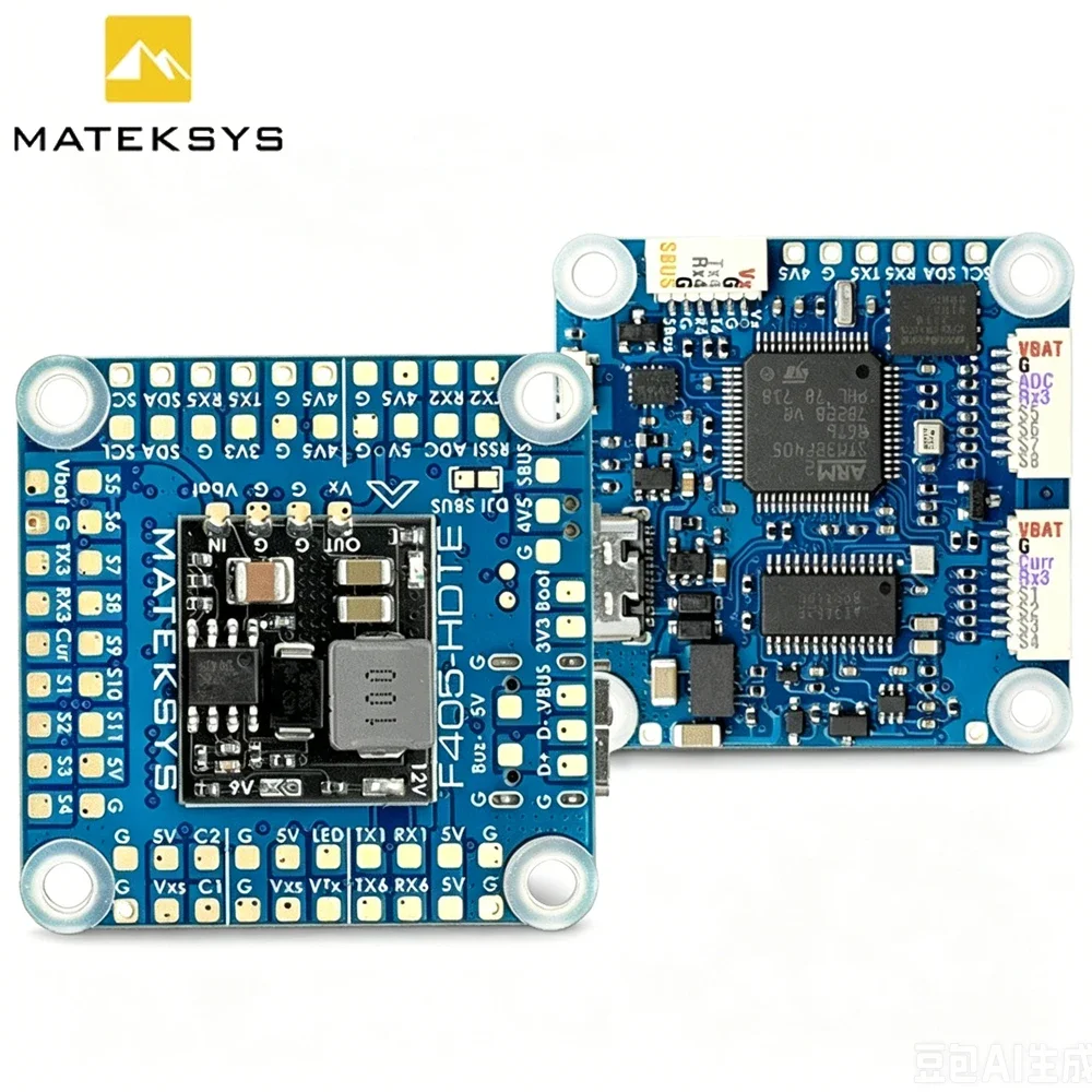 BoMaSMateksys Matek F405-HDTE F405 3-12S MATEKF405TE Dual BEC Flight Controller