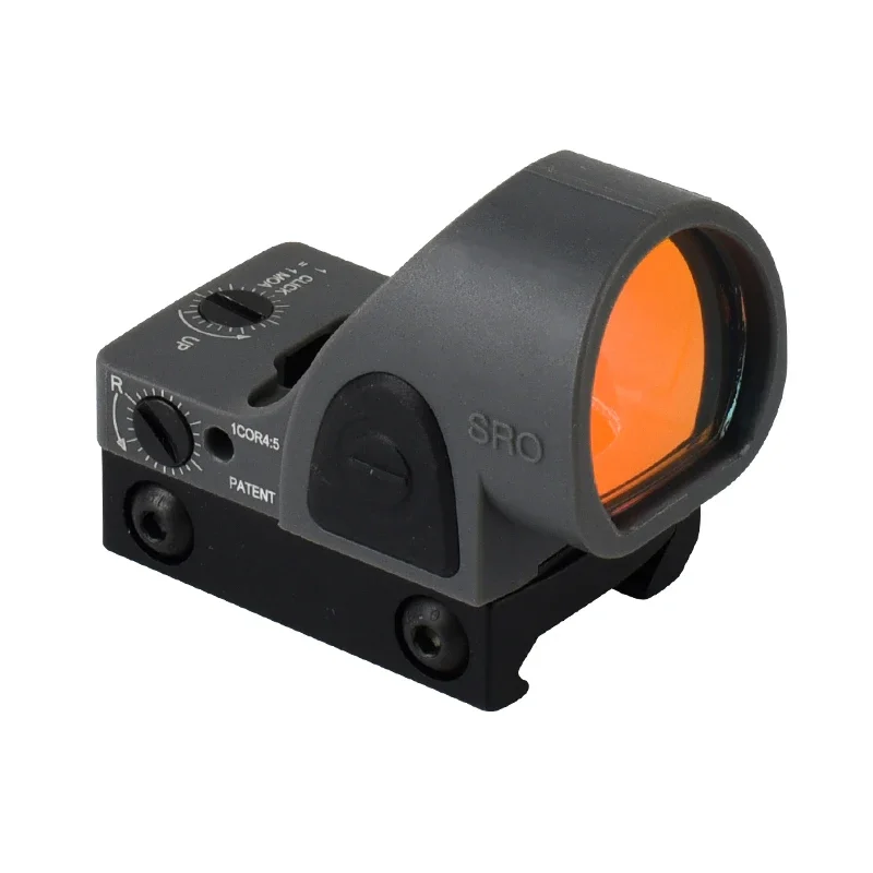 Imagem -06 - Mini Visão Rmr Tactical Reflection Scope Ponto Vermelho Rmr Pistol Rifle Airsoft Armas Reflex Visão Fit 20 mm Weaver Rail