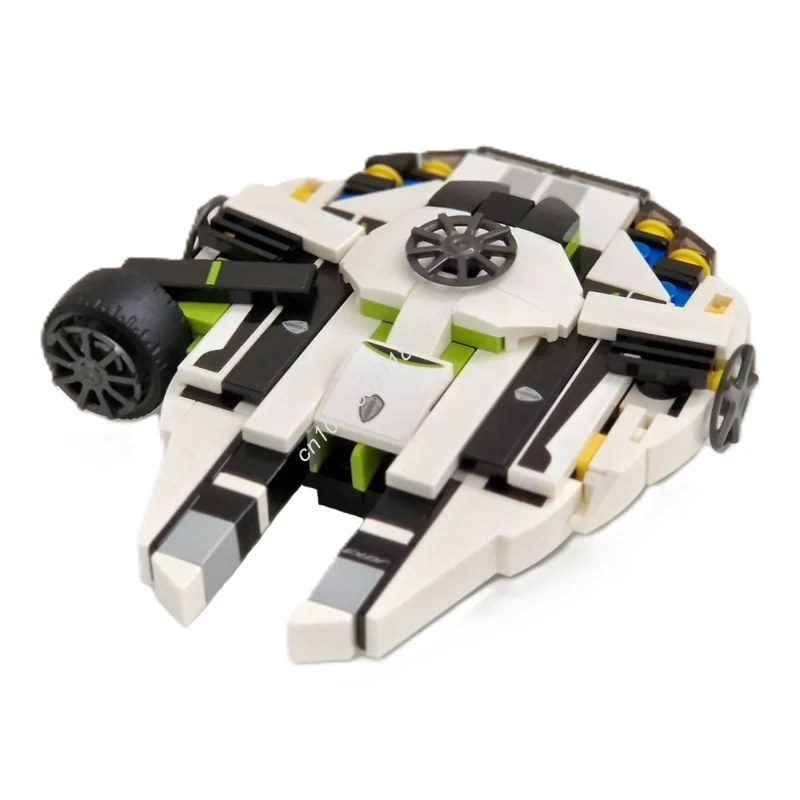 Blocs de construction MOC Millenium Jescon Star Battle, 202 pièces, jouets créatifs d'anniversaire pour enfants, Architecture éducative, cadeaux de noël