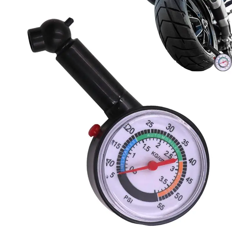 Car Tire Pressure Gauge Tyre Deflation Pointer Auto Tire Inflation Pressure Gauge Measurement High Precision Meter Detector