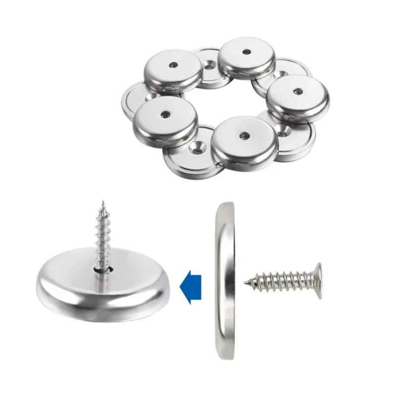 Multi Neodymium Disc Countersunk Hole Magnets, Permanent Neodymium Magnets for DIY Tool Room, Science, Craft, Office, Science