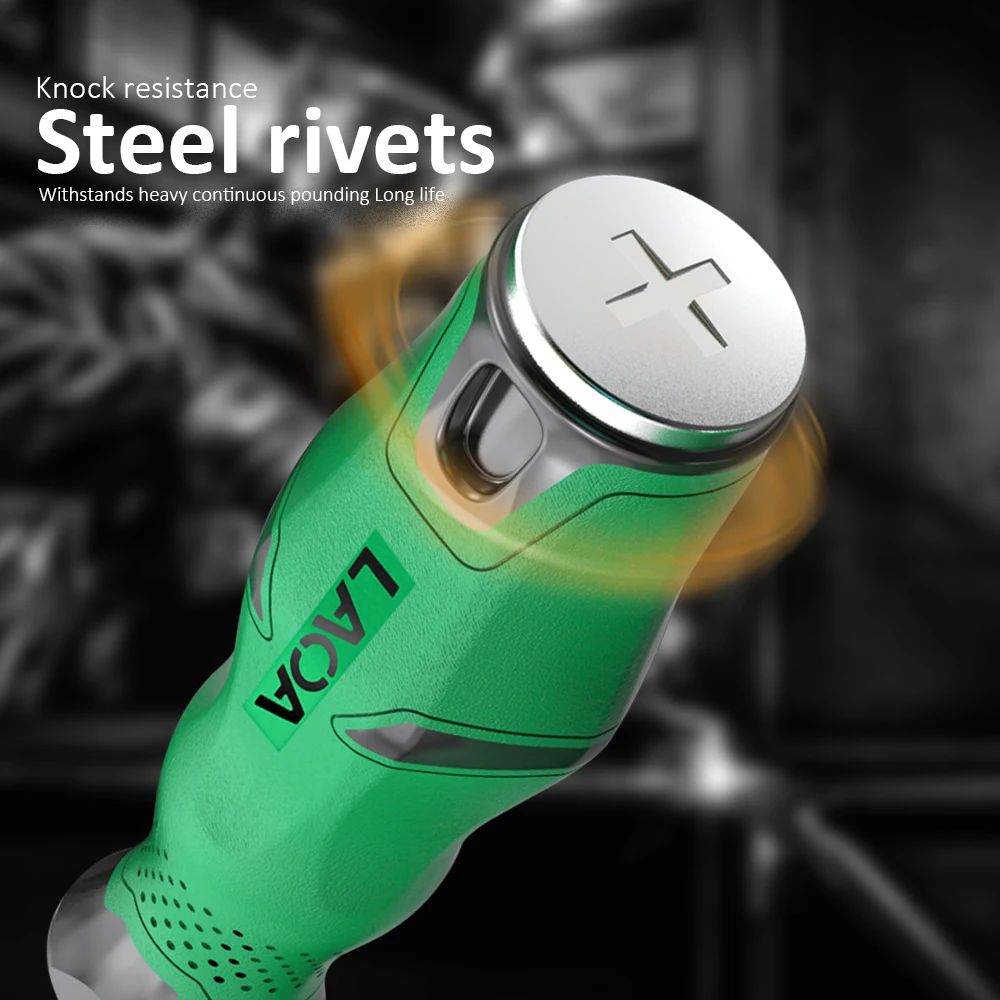 LAOA Screwdriver Penetrating Percussion Anti-slip Strong magnetic ergonomic design Percussion screwdriver