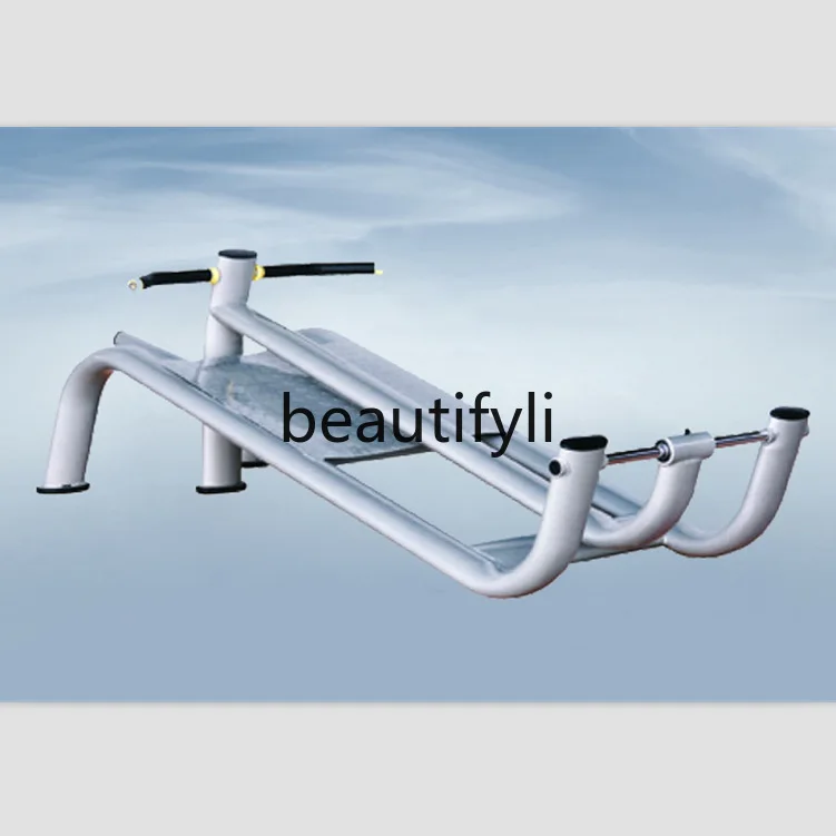 

Vertical rowing T-type rowing trainer, rowing machine fitness equipment