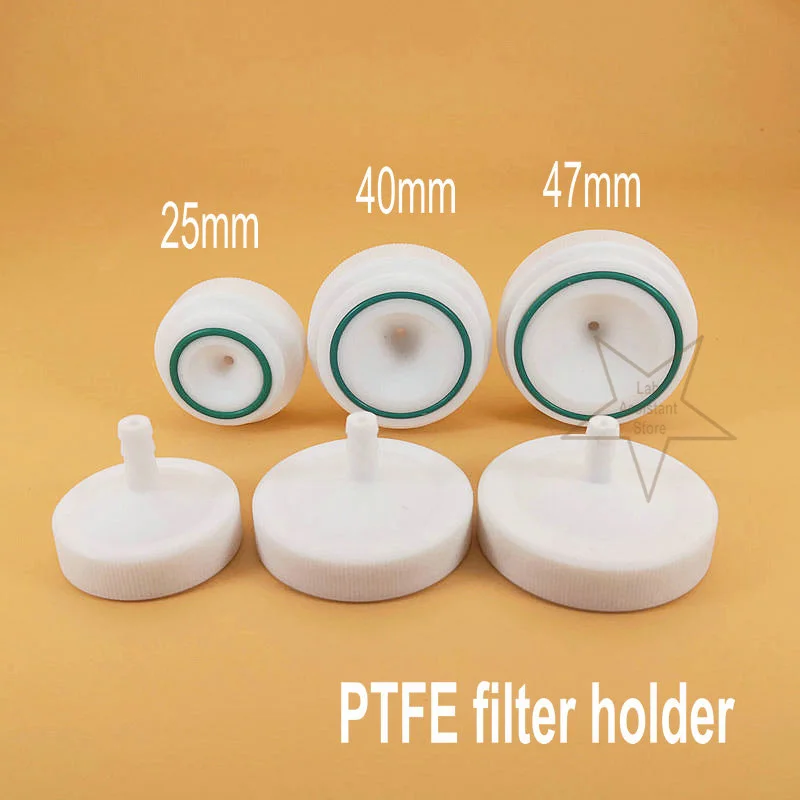 PTFE Filter Holder 1pcs 25 40 47mm Lab Equipment for HCl Membrane