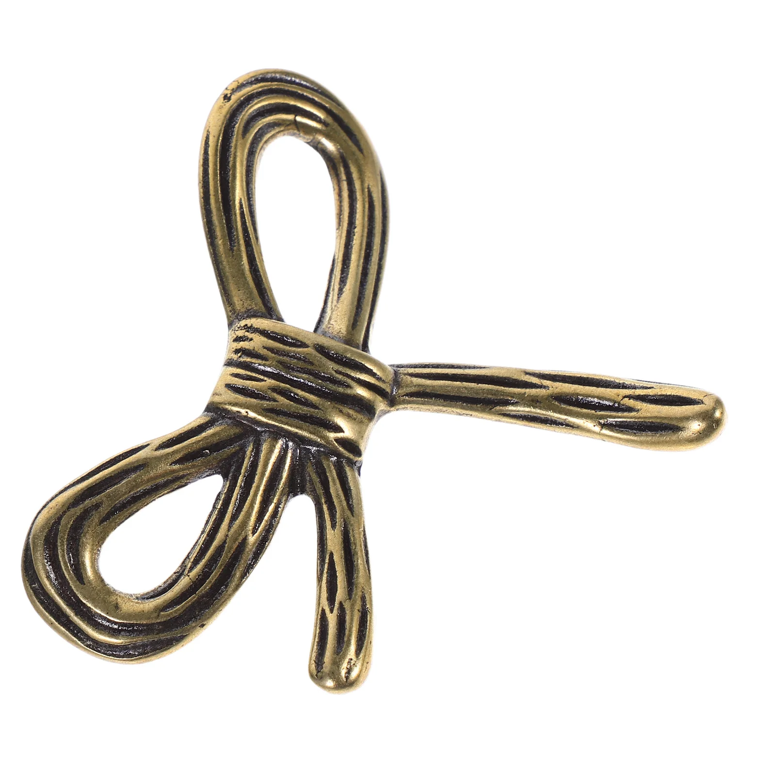 

Brass Cabinet Wardrobe Door Handle Bow Decorative Knob Unique Vintage Drawer Pulls Brass Handles for Cabinets Rustic Hardware