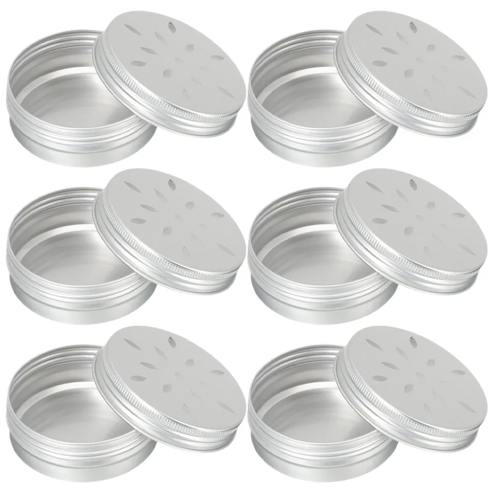 

6 Pcs Scent Training Boxes Aluminum Tins for Dog Agility Training Equipment Service Dogs Work Puppy Nose Snuffle Ability Odor