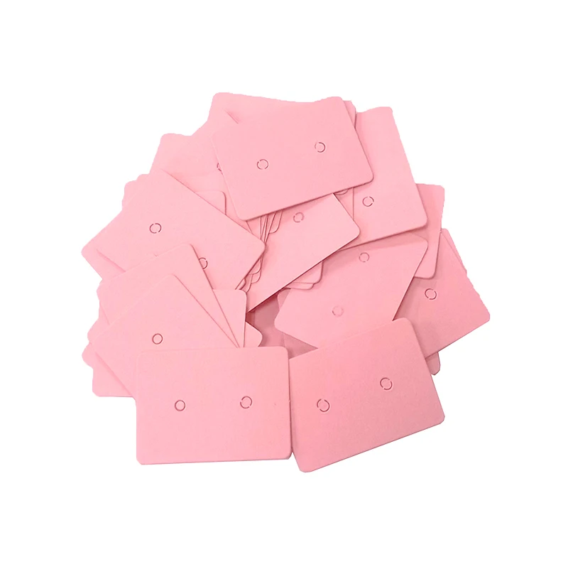 كرافت ورقة الأذن ترصيع ، شنق العلامة ، بطاقة عرض المجوهرات ، أسعار القرط العلامات ، 3.5x2.5 سنتيمتر ، 100 قطعة لكل مجموعة