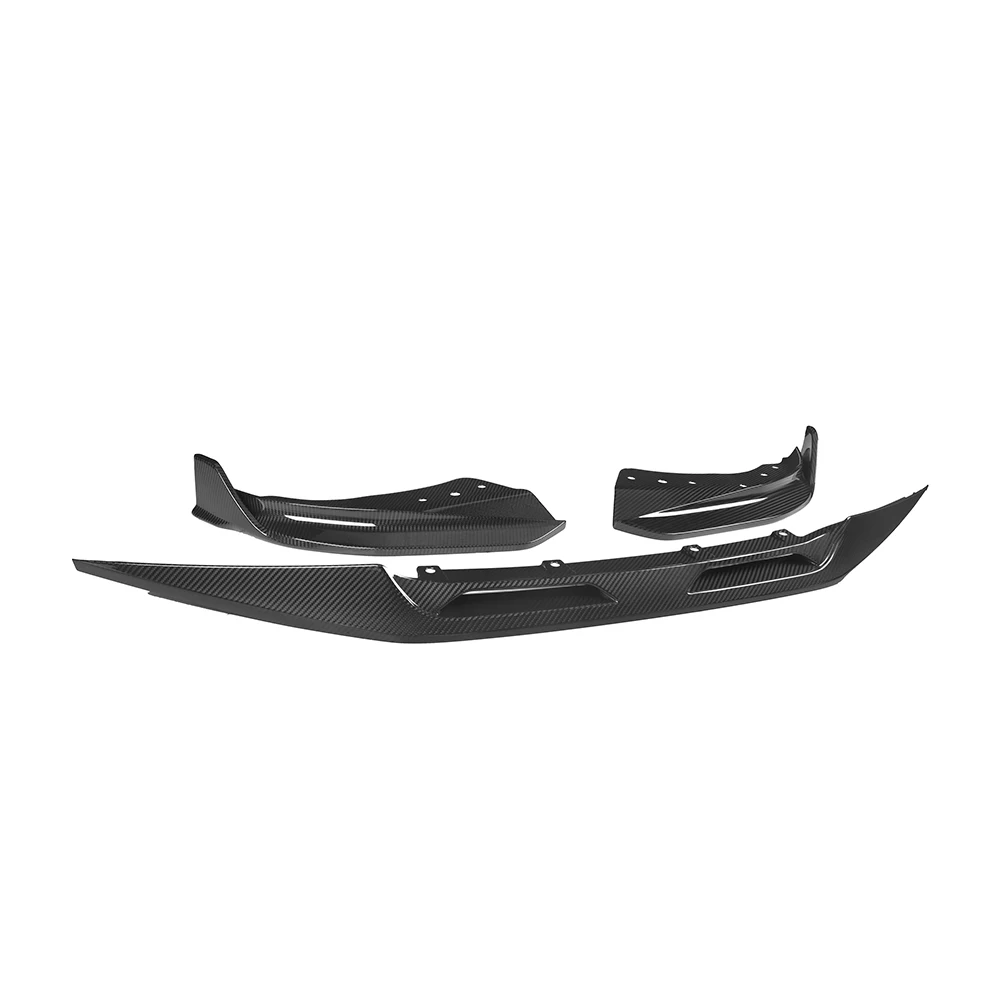 

Dry Carbon Fiber Front Bumper Lip forBMW G22 G23 4 SERIES 2020-23