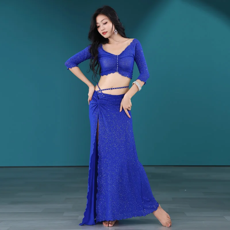 Belly Dance Acrobatic Costume Women's New Suit Fairy Autumn Oriental Dance Costume Beginner Sexy Long Skirt - Image 5