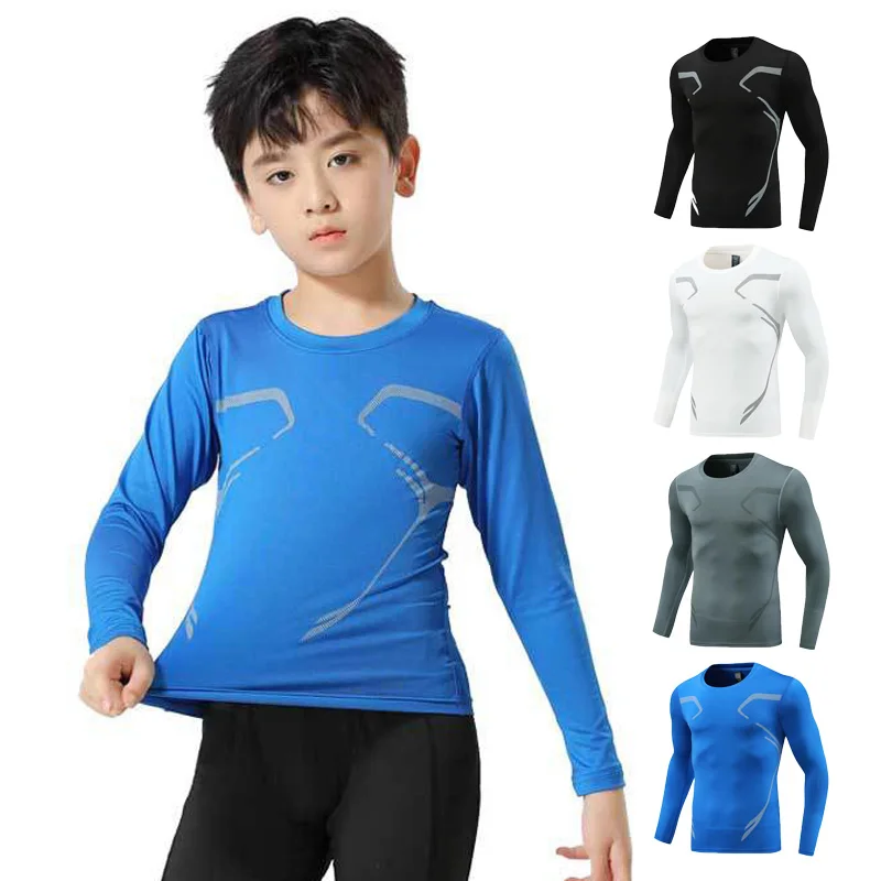 

Men Women Kids Children Boy Girl Compression Running Long Base T Shirt Fitness Sport Basketball Football Gym Bottom Clothes J158