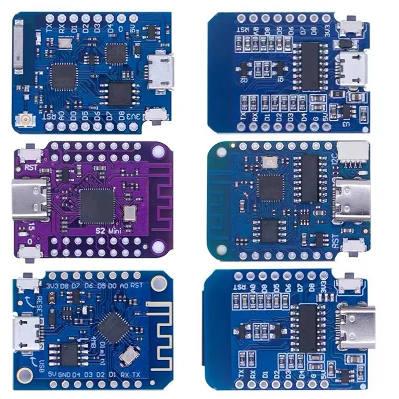 WeMos D1 Mini Pro V3.0 NodeMcu 4MB/16MB bytes Lua WIFI Internet of Things Development board based ESP8266 CH340G Nodemcu V2