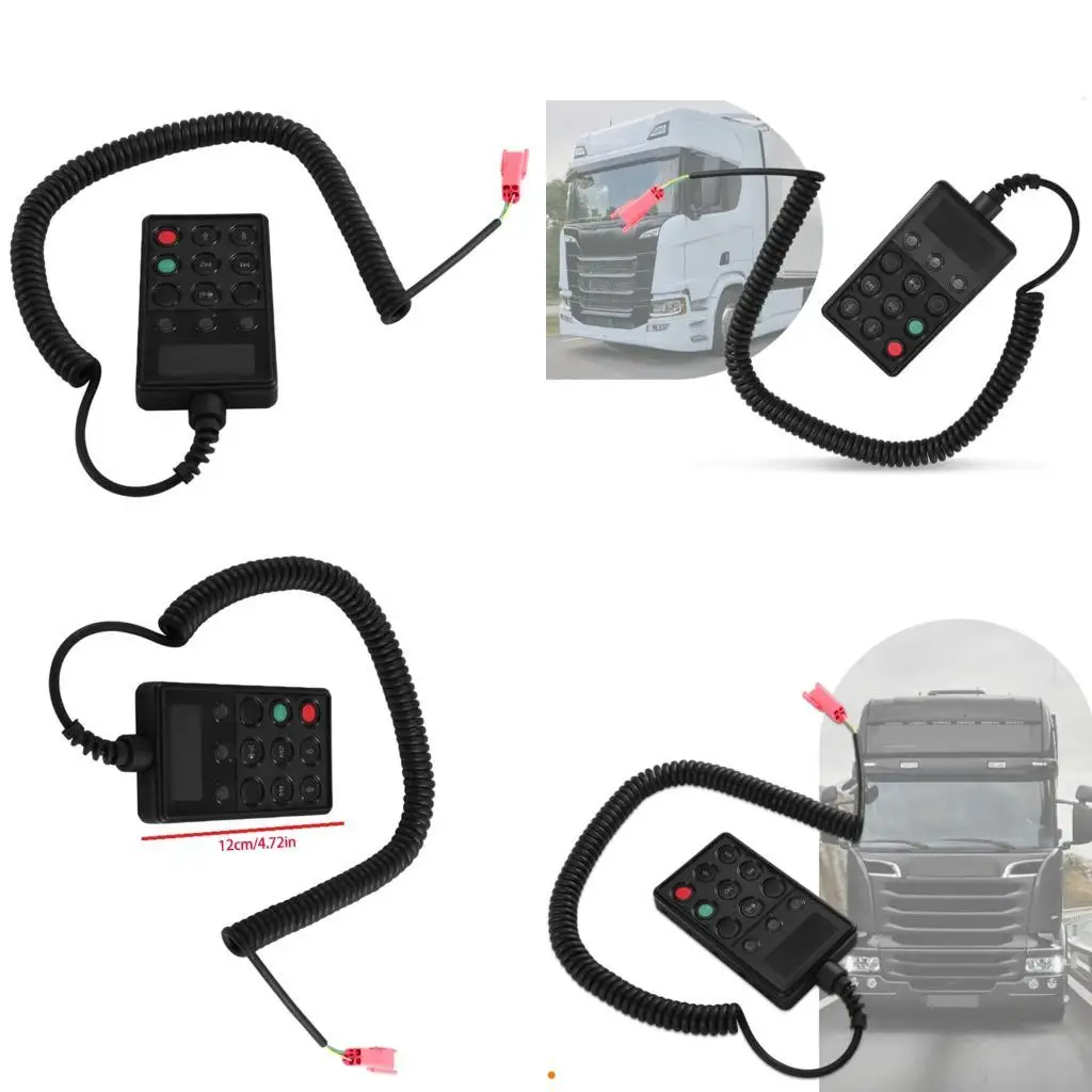 Sturdy Plastic Air Suspension Remote Control Module For Trucks Consistent Working D7YA