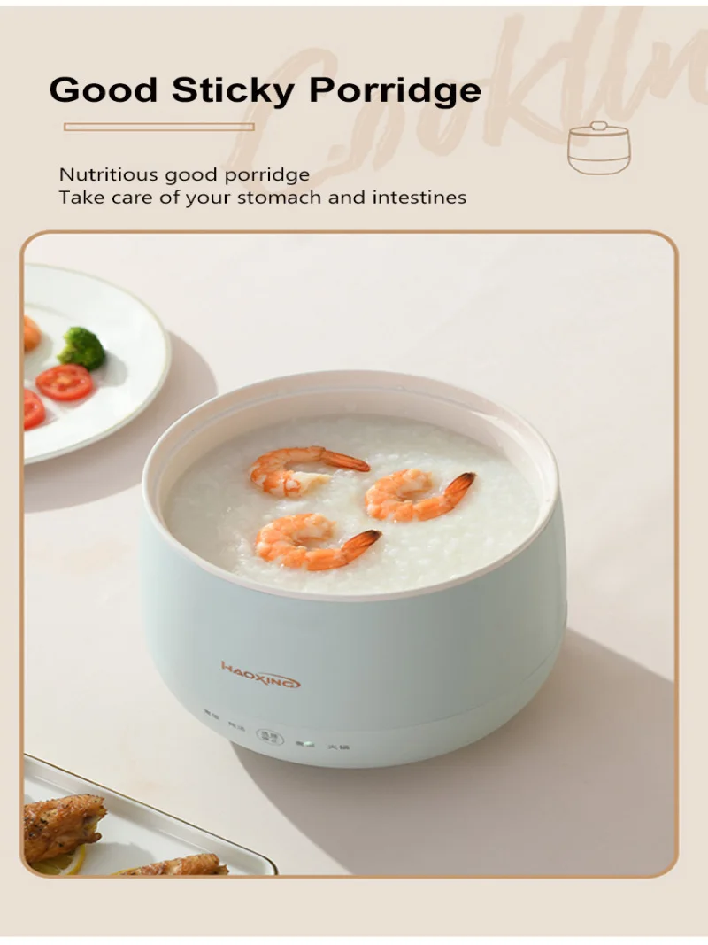 Mini Single Soup Rice Cooker Multifunctional Portable Smart Rice Cooker Automatic Smart Rice Cooker
