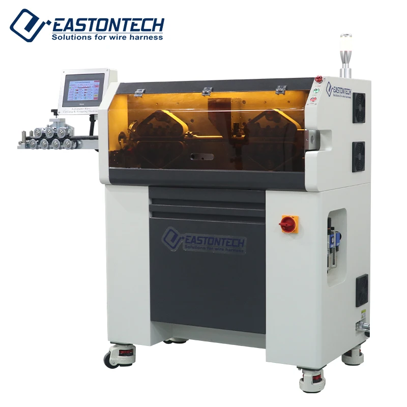 EW-3085 آلة تجريد الكابلات الكهربائية متعددة الوظائف لقطع الأسلاك الأوتوماتيكية لمعدات تصنيع كابلات الكابلات
