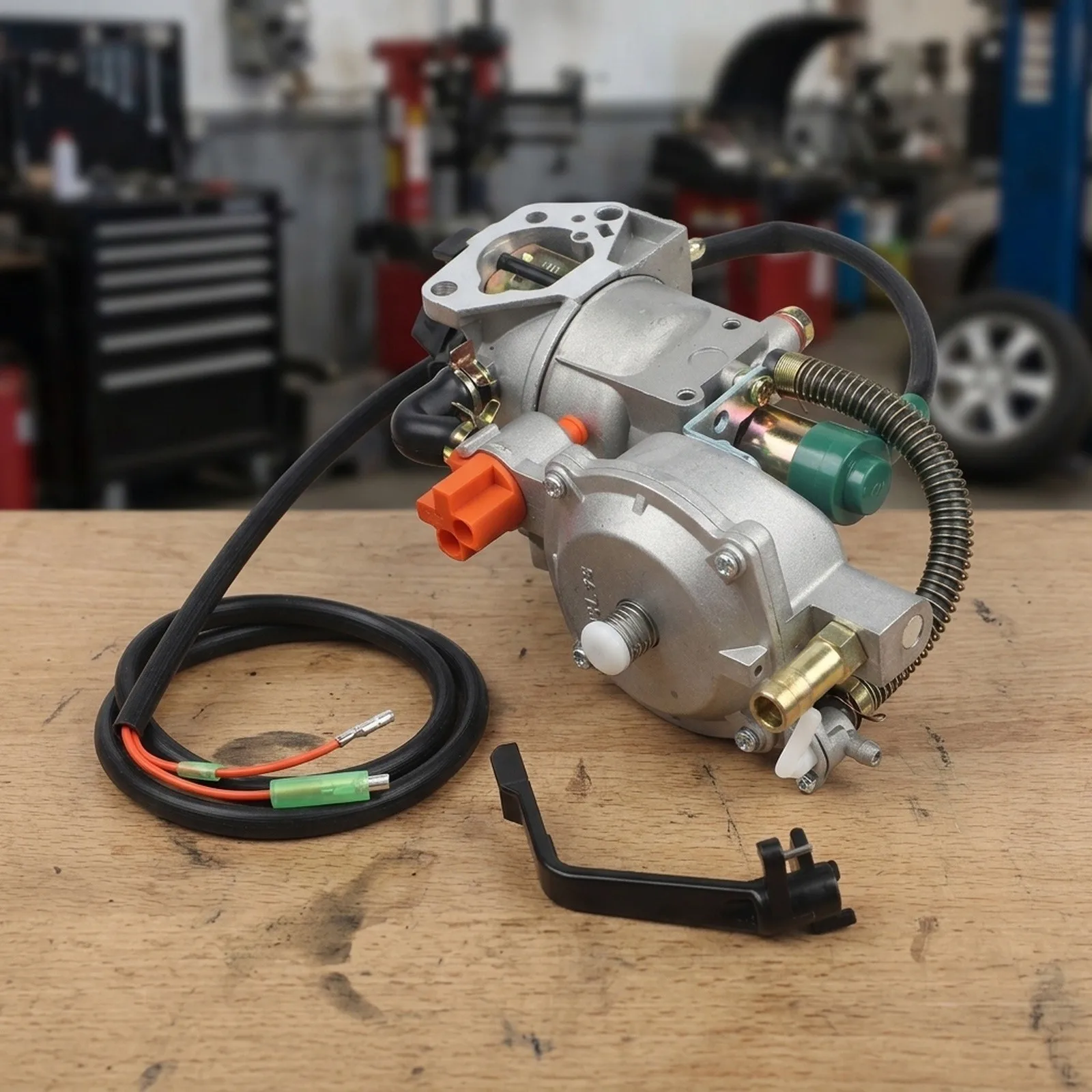 Engine Maintenance Silver Dual Fuel Carburetor Carburetor For 188F 4-Stroke Engine Support Optimized Performance For GX390