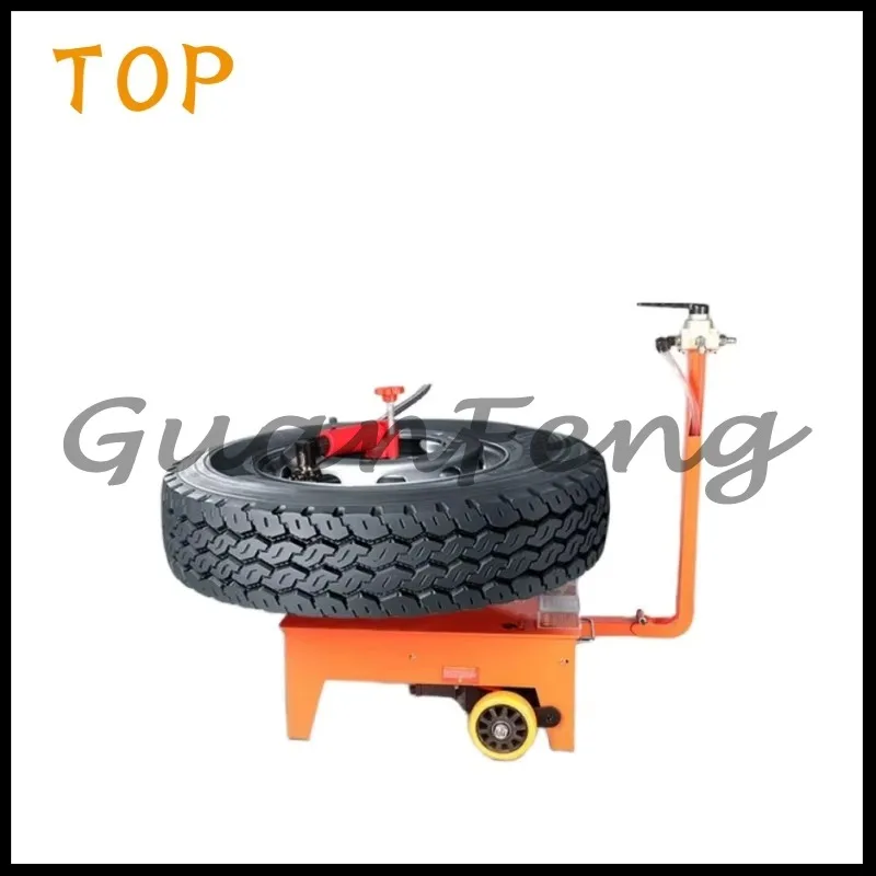 Manual Pneumatic Automobile Vacuum Tire Changer Mobile Tire Repair Tool for Truck Tractor Bulldozer