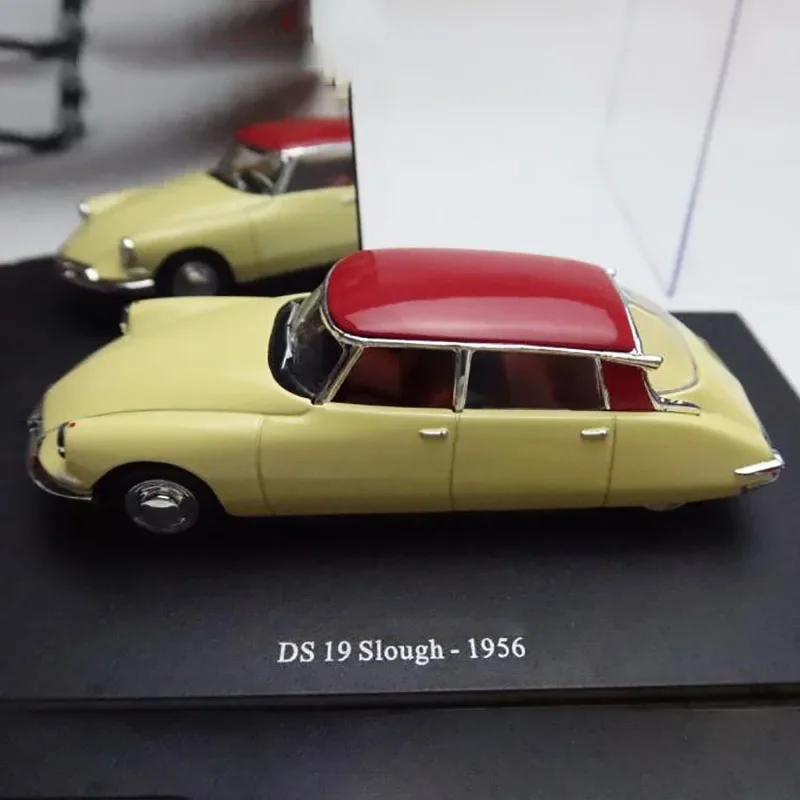 Druckguss Maßstab Citroen DS19 DS 19 Retro Oldtimer Super Coupé Legierung Auto Modell Boutique Ornamente Sammlerstücke Spielzeug
