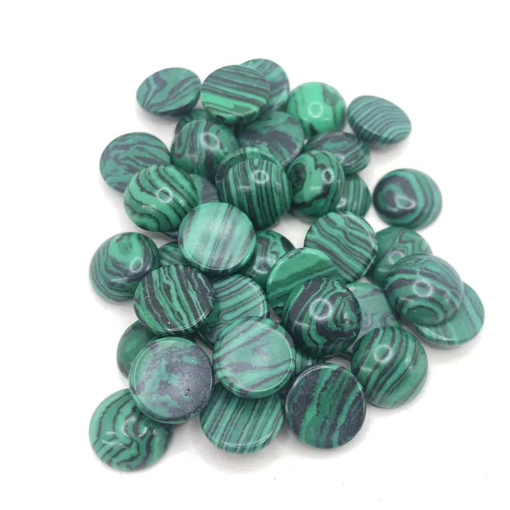 Wholesale 100pcs/lot Hot Selling Good Quality Opal Malachite Tiger Eye Natural Stone Mixed Round Cabochon 12mm Free Shipping