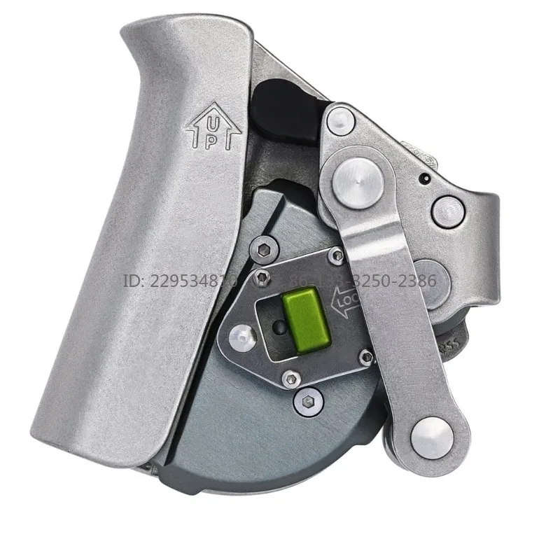 Stainless Steel Safety Fall Arrestor for Rappelling Climbing Caving Exploration