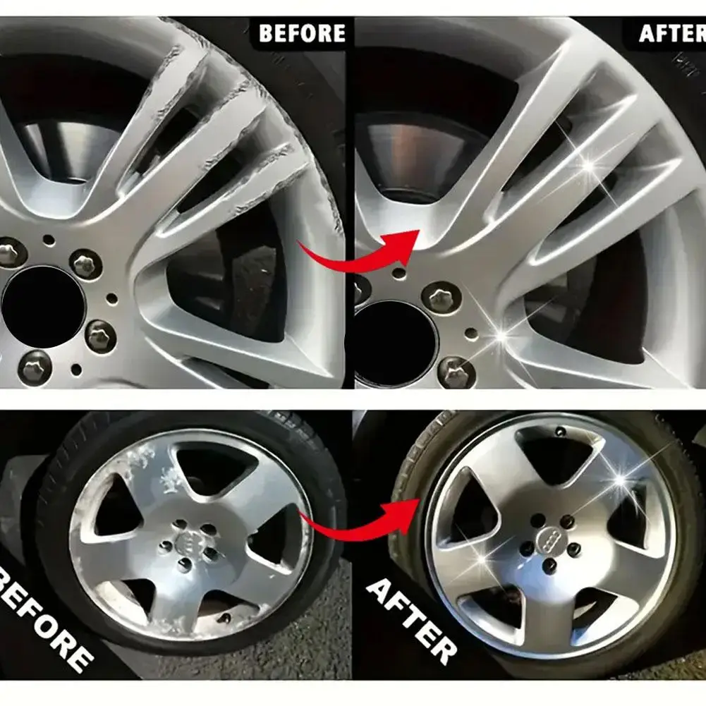 Car Wheel Rim Scrat…