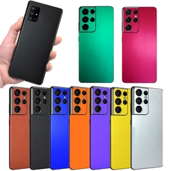 Colorful Matte Skin Wrap Phone Back Sticker for SAMSUNG Galaxy Note 10+ Note 9 8 S10 5G S10+ S9 Plus A51 4G A71 A52 5G A30 Film