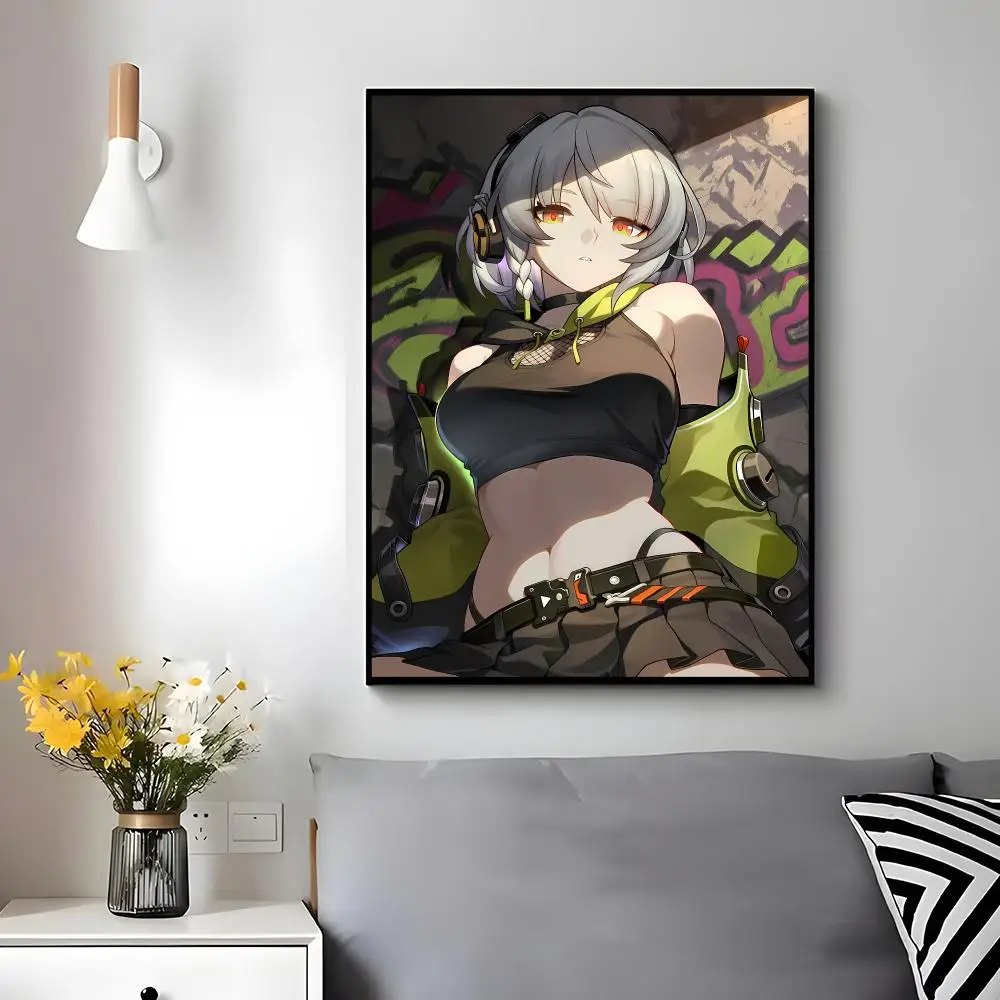 Action game Zenless Zone Zero Poster Wall Ornament Home Decor Young Decor Fans