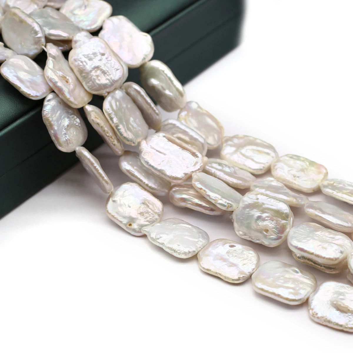 Natural Freshwater Pearls Baroque Style Irregular Rectangular DIY Jewelry Making Necklaces Earrings Accessories Charm Gifts