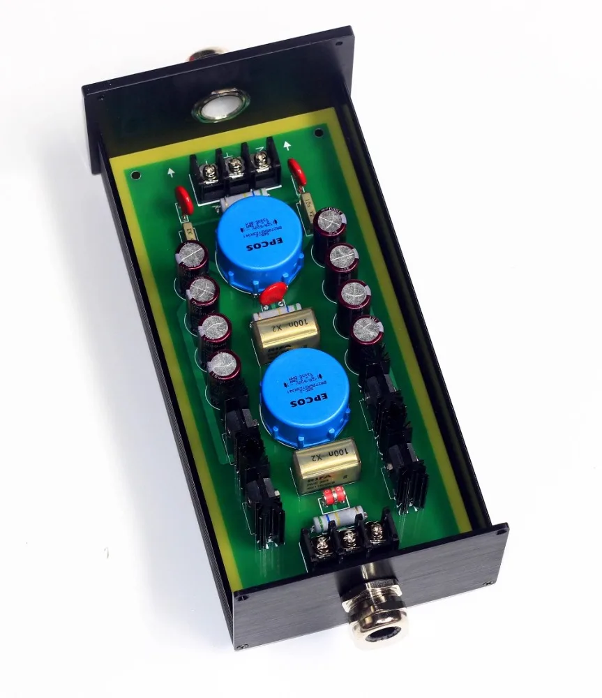 Filtro de purificación de sonido, placa de fuente de alimentación para amplificador de Audio DAC, 250V, 10a