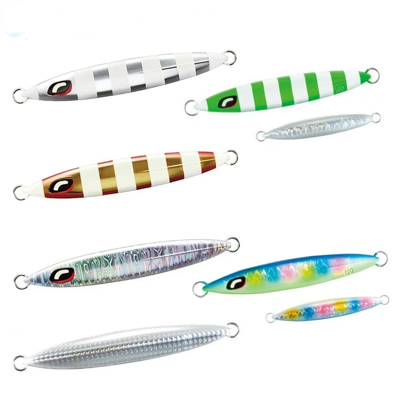 

Japanese Jig Slow Rocking Iron Plate Bait Sea Fishing Luminous Simulation Fake Bait