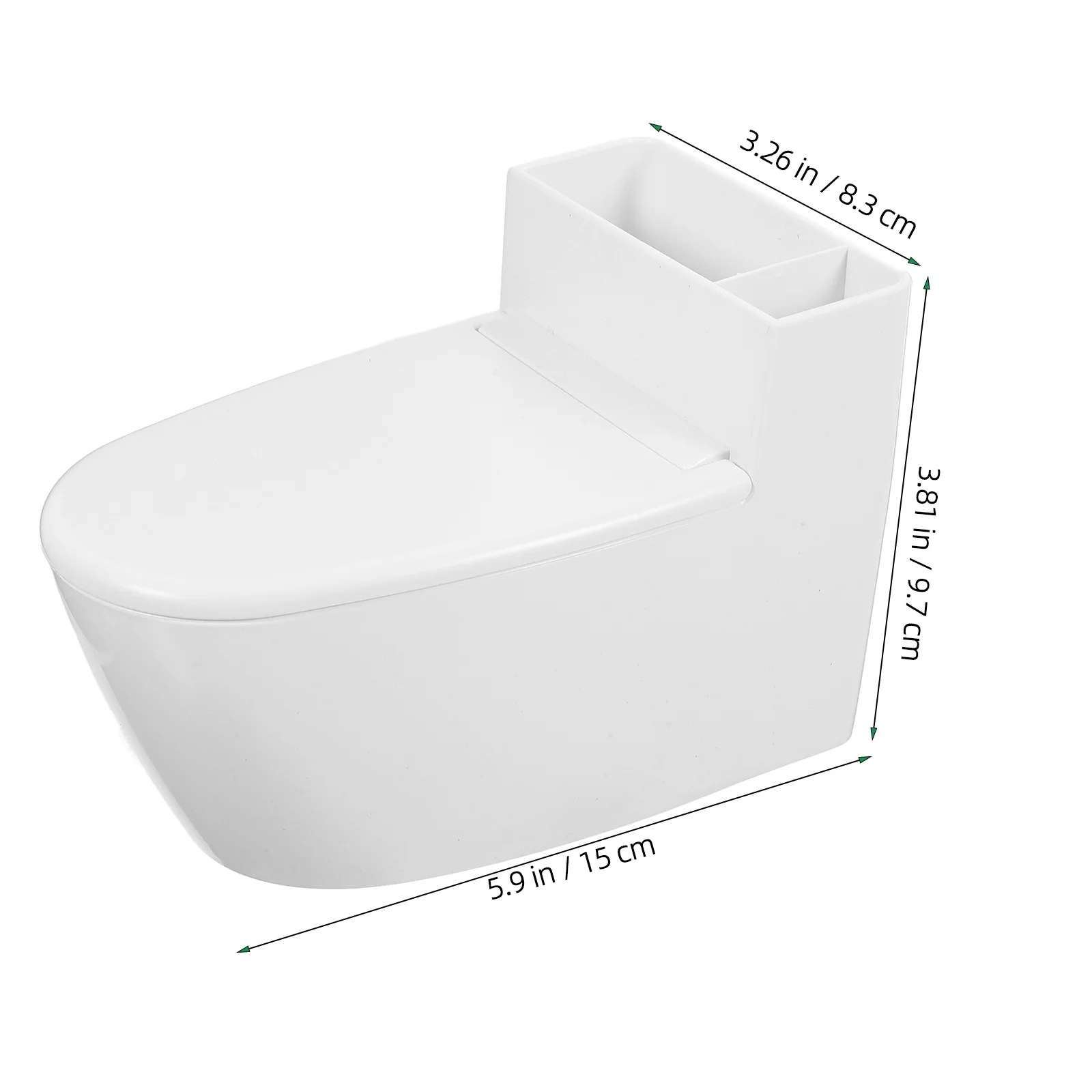 Toilet Shaped Ashtray With Lid Stainless Steel Abs Wall Mounted Desktop Use Bathroom Office Home Cigarette Holder