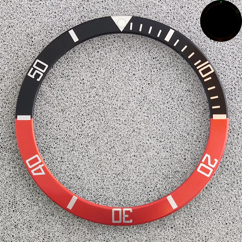 إطار ألومنيوم مسطح ، مناسب لـ 40 علبة ساعة ، ملحقات التجميع ، 38 * كشاف