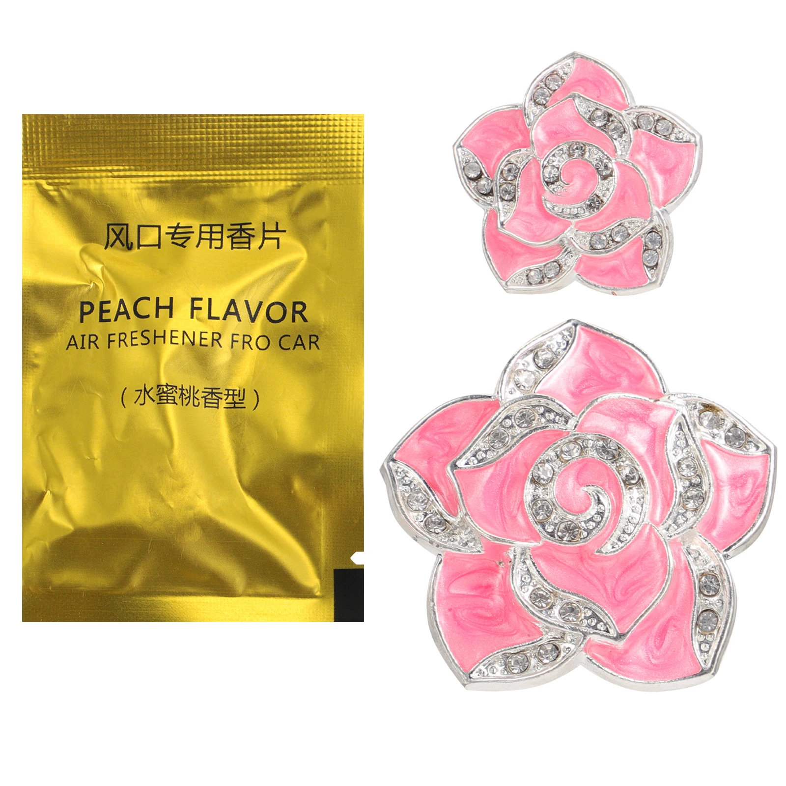 

2 set Car Aromatherapy Clip Vent Air Freshener Outlet Perfume Durable Fragrance Diffuser Freshener For Car Office Bathroom Gift