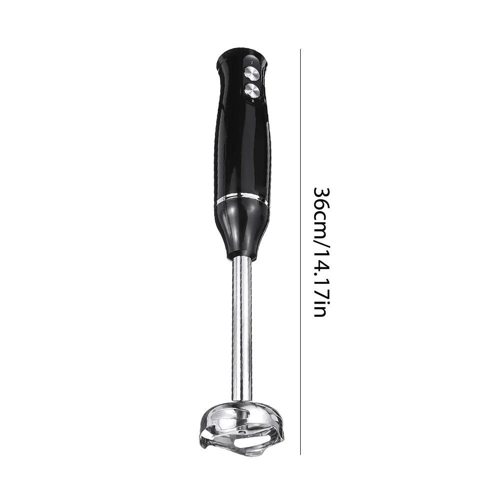 خلاط غمر محمول بقدرة 500 وات، 2 سرعة المزيج، 4 في 1، مجموعة خلاط يدوية، عصارة خفق، مجموعة خلاط يدوي كهربائي