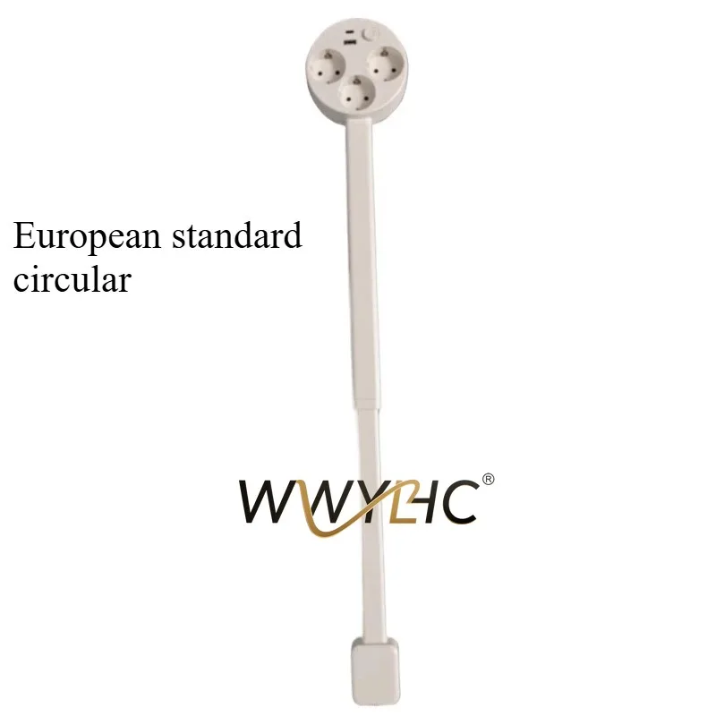 Suitable for power sockets, sofa bedside table extenders