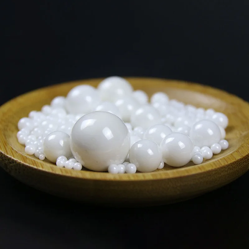 1~50pcs Zirconia Ceramic Balls G10 Precision Self-lubricating Round Ball Bead 1.5/16mm For Bearings Valves&precision Instruments
