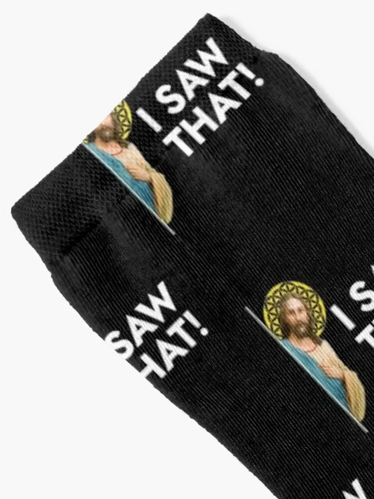 Jesus Christ I Saw That Socks sheer sports and leisure Stockings Run Male Socks Women's