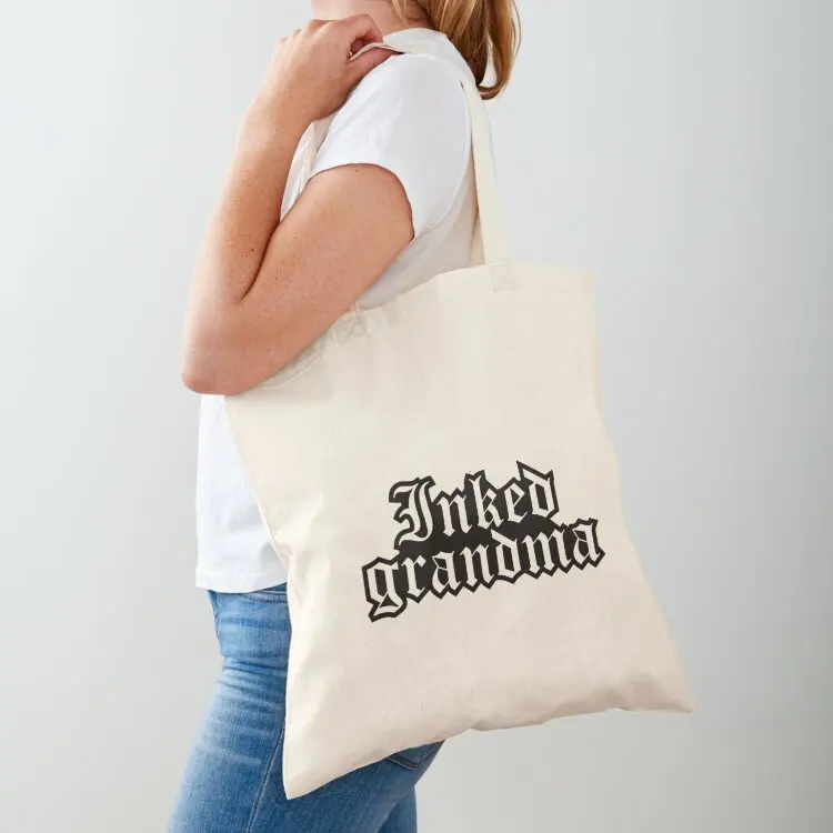 

Inked Grandma, Tattooed Grandma, Funny Present For Grandma's, 2024 Tote Bag eco bag folding Beach bag custom bags Women's bags