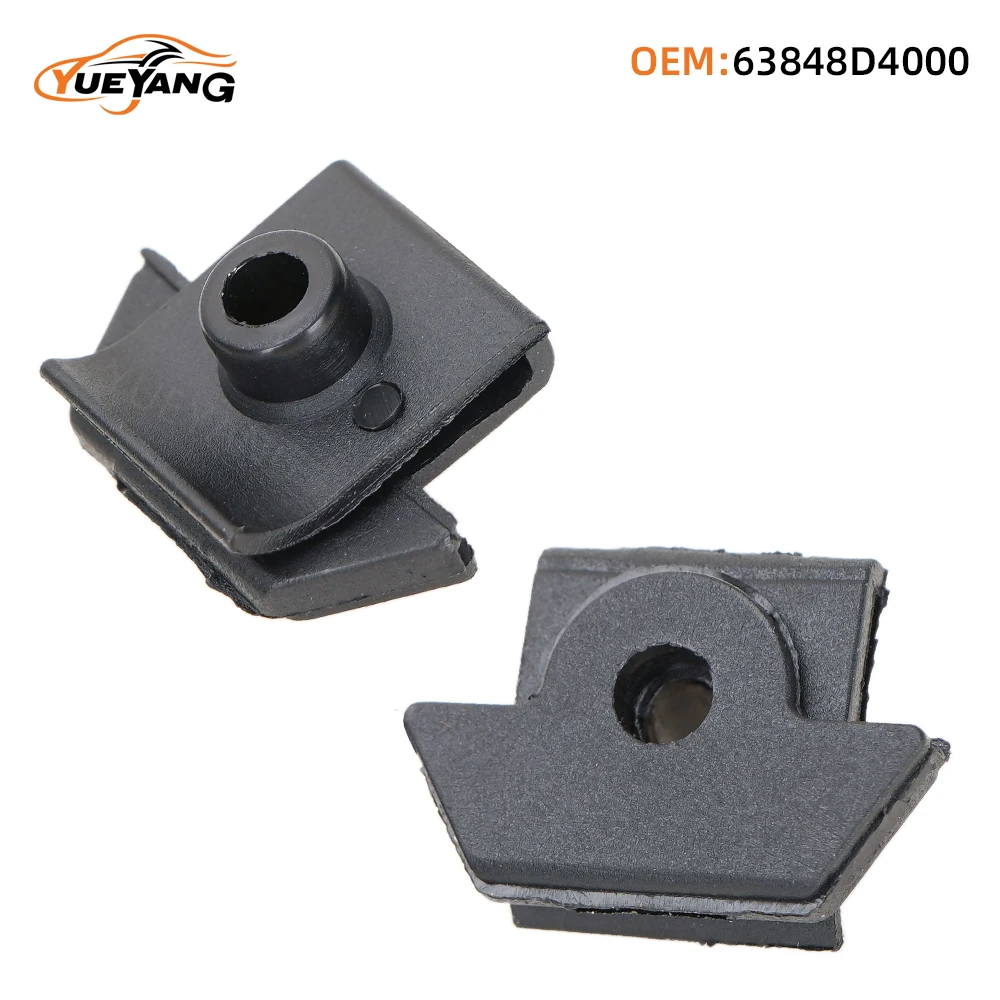 

YUEYANG 63848-D4000 Fender Liner Splash Shield Retainer Rivet Clip U Clip for Nissan Infiniti 63848D4000/63848-D4001/63848D4001