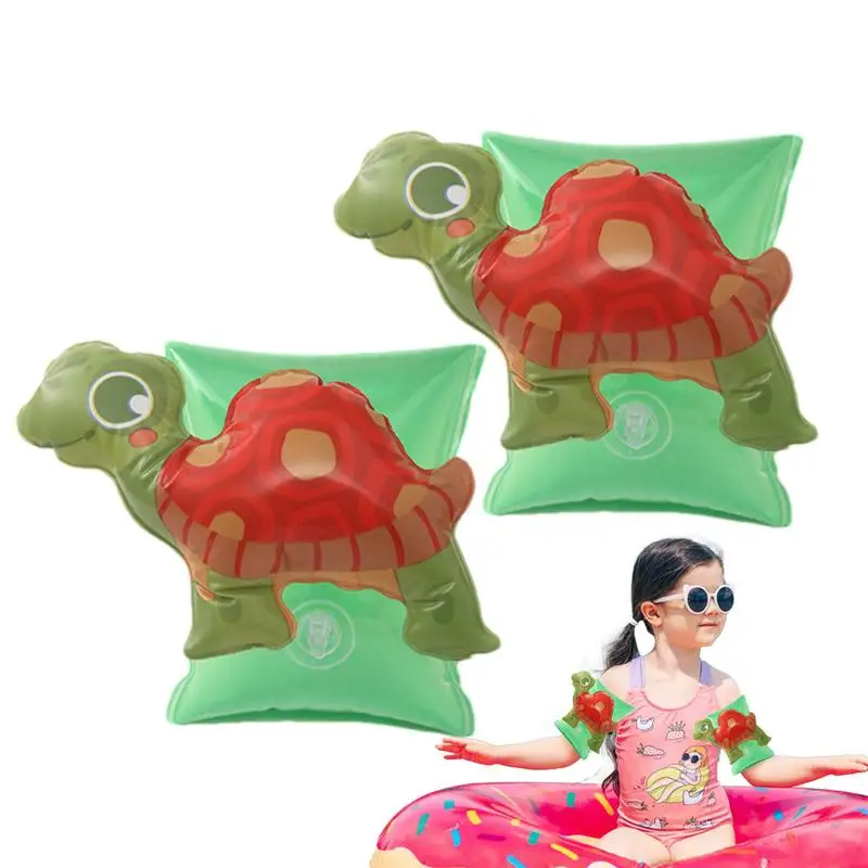 

Kids Floating Arm Bands 2pcs Safety Armbands Swim Arm Floaties Child Inflatable Pool Float Float Swimming Ring For Swimming Pool