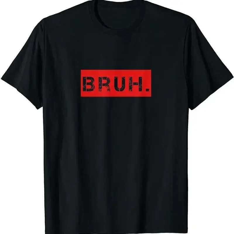 New Limited Bruh Meme Funny Saying Brother Greeting Boys Men T Shirt