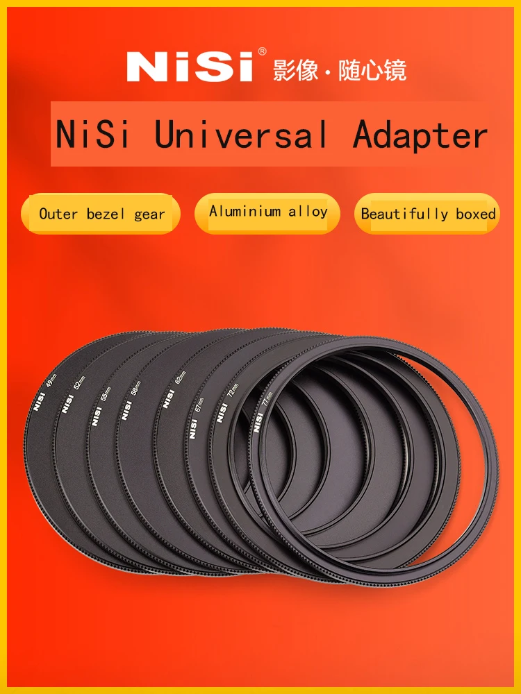 NiSi Adapter Ring M75 V6/V7 S6 Close-up Universal Filter Adapter Ring