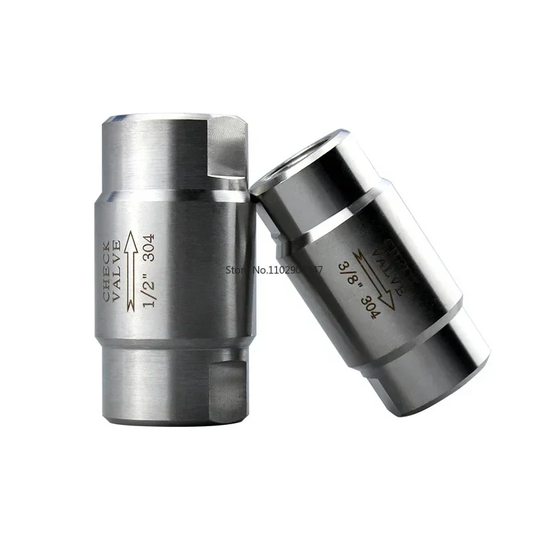 Stainless Steel Check Valve 4 Points Boiler Steam High Temperature   Water Pipe  Pump Gas-Liquid